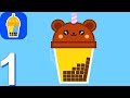 Bubble tea  gameplay walkthrough part 1 levels 115 android ios gameplay