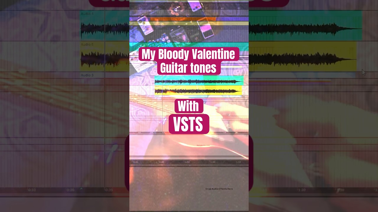 My Bloody Valentine tones with Fine Classics Pedalboard Bundle