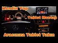 Mercedes w210 Android tablet uygulaması car launcher tanıtım