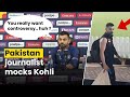Virat Kohli Angry At Pakistani Reporter | India vs Pakistan T20 |Press conference
