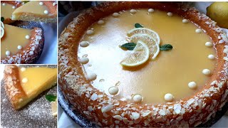 تارت باردة بكريمة الليمون أو الحامض منعشة و لذيذة لرمضان 2021 tarte à la créme de citron ?