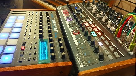 Minimal techno recording session (Arturia Minibrute 2S,DSI Tempest, Akai APC 40)