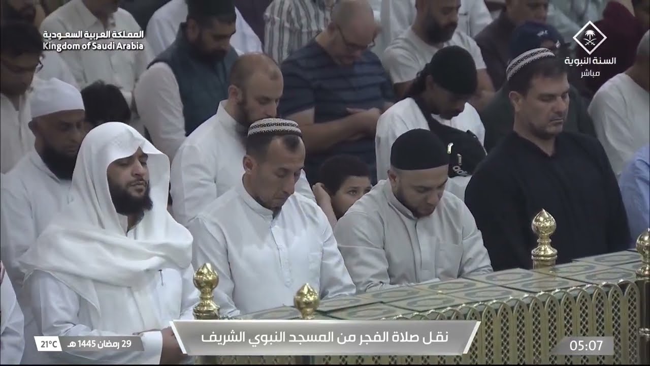 صلاة الفجر للشيخ عبدالباري الثبيتي 29 رمضان 1445هـ