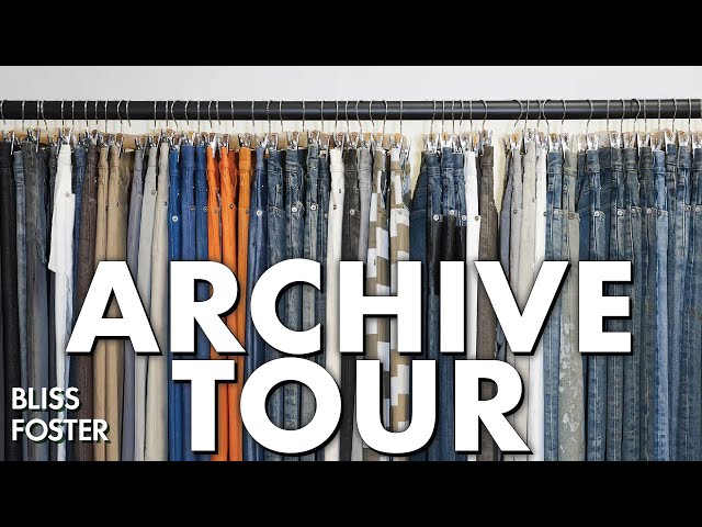 The Largest Helmut Lang Archive on Earth - Endyma Berlin - YouTube