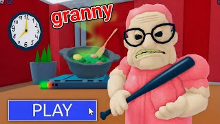 Roblox baras granny house escape 😰😱