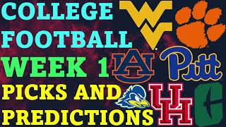 College Football Week 1 Picks and Predictions + Rundown