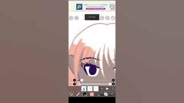 Coloring the hair and copying and pasting to the other slides #animation #drawing #ibispaintx