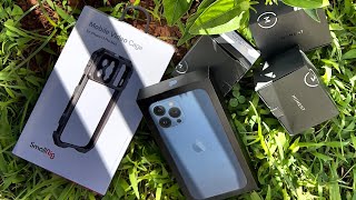 iPhone 13 Pro Max + SmallRig Case/Cage + Moment Lens | The best lightweight travel filmmaking kit?