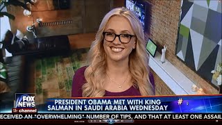 04-23-16 Kat Timpf on Gutfeld - Obama Met with Saudi King