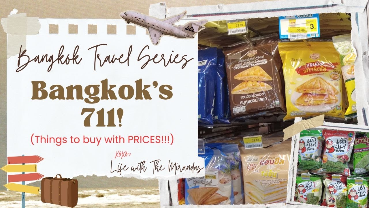 7 eleven thailand cigarette price list 2024 Things to buy in 7 Eleven Bangkok Thailand 🇹🇭 (WITH PRICES!!!)