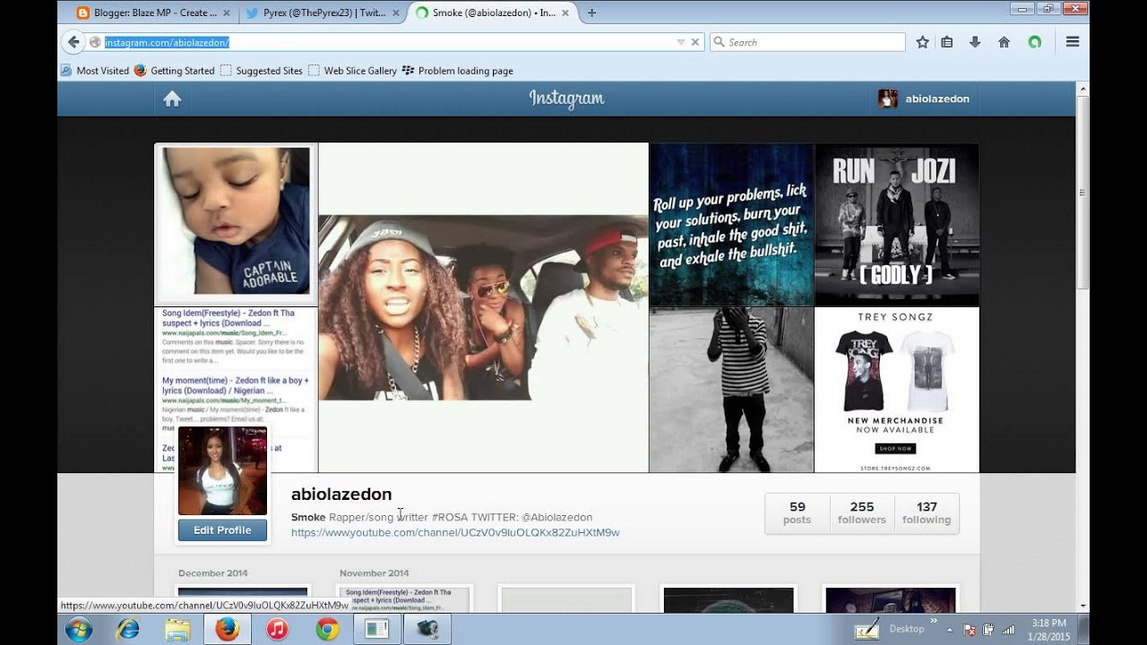 How To Create Menu Bar on Blog and customize template. YouTube