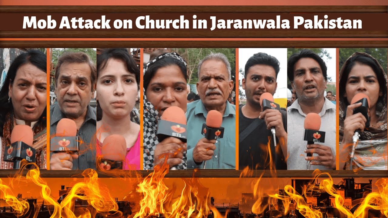 Meri Awaz Suno |Protest against mob attack on church in Faisalabad.2023
