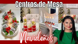 CENTROS de MESA NAVIDEÑOS / Decoración Navideña 2023 / Christmas centerpiece