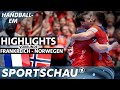 EM-Aus für Frankreich, Norwegen gewinnt intensives Duell | Handball-EM | Sportschau