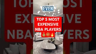 TOP 5 MOST EXPENSIVE NBA PLAYERS 💰🏀🔥