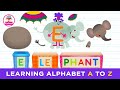 Learning Letters Alphabet A to Z | Letter E | Game with Letter E | Bini Bambini Game