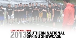 2013 Southern Spring Showcase Recap | Kohl's Kicking Camps