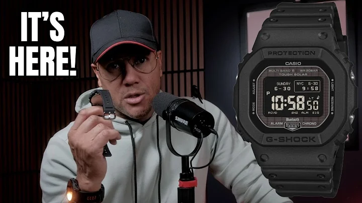 IT'S HERE....CASIO G SHOCK Square GW-BX5600-1 w/MIP Display