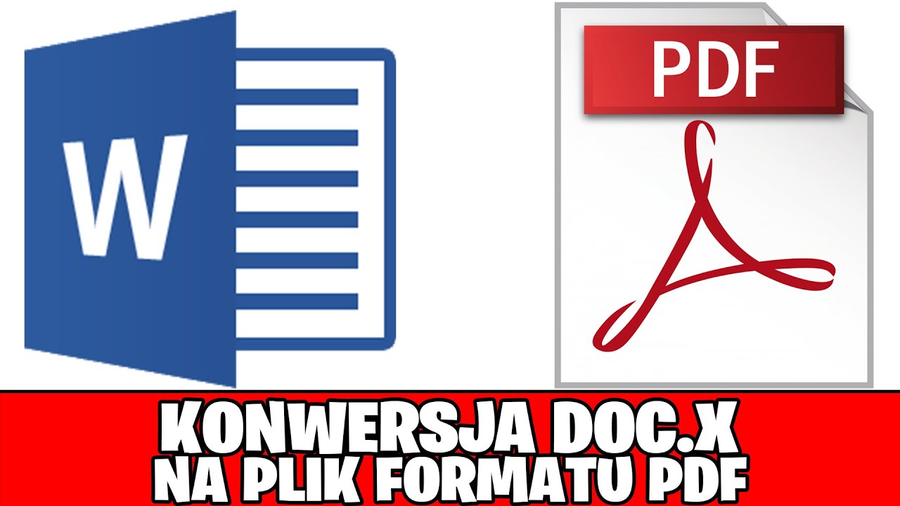 Jak zamienić dokument word na pdf? Jak zamienić dokument doc na pdf? Online YouTube