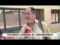 Alcorcón, en pie de guerra contra un crematorio junto a una residencia de mayores: "Tengo miedo"