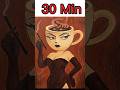 Drawing ESPRESSONA SIGNORA in 30sec, 3min, and 30min. #italianbrainrot #shorts #espressonasignora