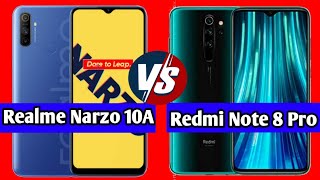 Realme Narzo 10A vs Redmi Note 8 Pro | Detailed Comparison | Note 8 Pro vs Narzo 10A | Camera, Price