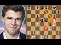 Magnus Carlsen Blunders a Piece in The Opening - Tata Steel chess 2018. | Round 8