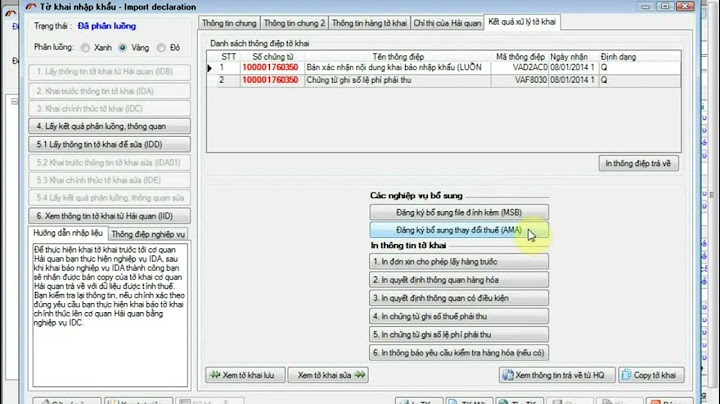 Sửa tờ khai sau thông quan bị phạt bao nhiêu
