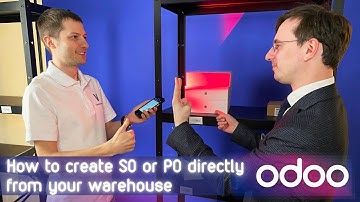 Сreate sales and purchase orders in Odoo directly from the warehouse via a barcode scanner | Ventor