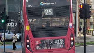 Here Is The Stagecoach Bus 11342 On The Number 25 In Stratford Thursday 5 March 2026