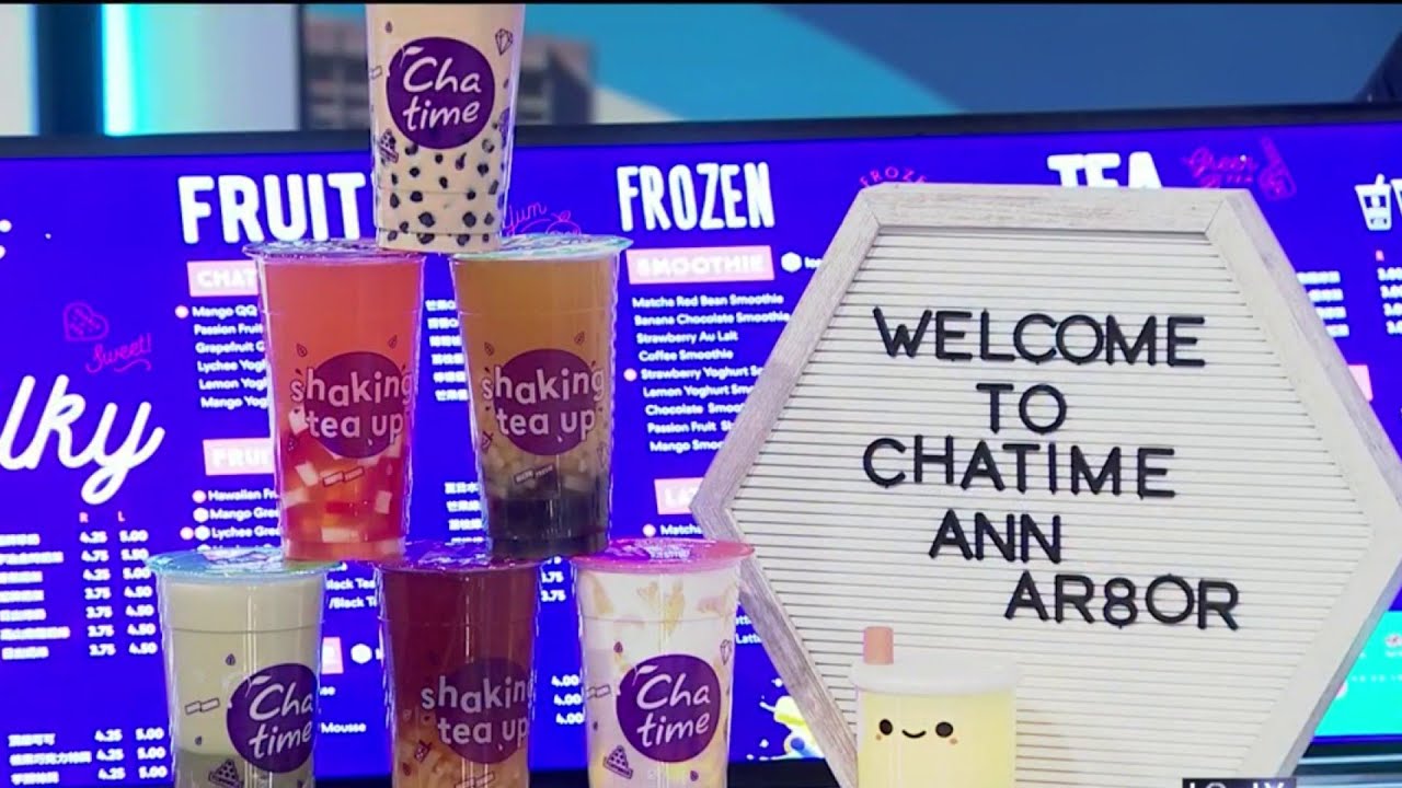Bubble tea with Chatime on Live in the D - YouTube