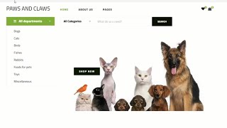 PAWS AND CLAWS IBM PROJECT DEMO screenshot 5