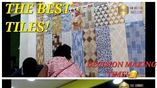 Final Decision Choosing the best Tiles | building in Ghana| #GCAbrabo #gyenyame #Ghanalifestyle