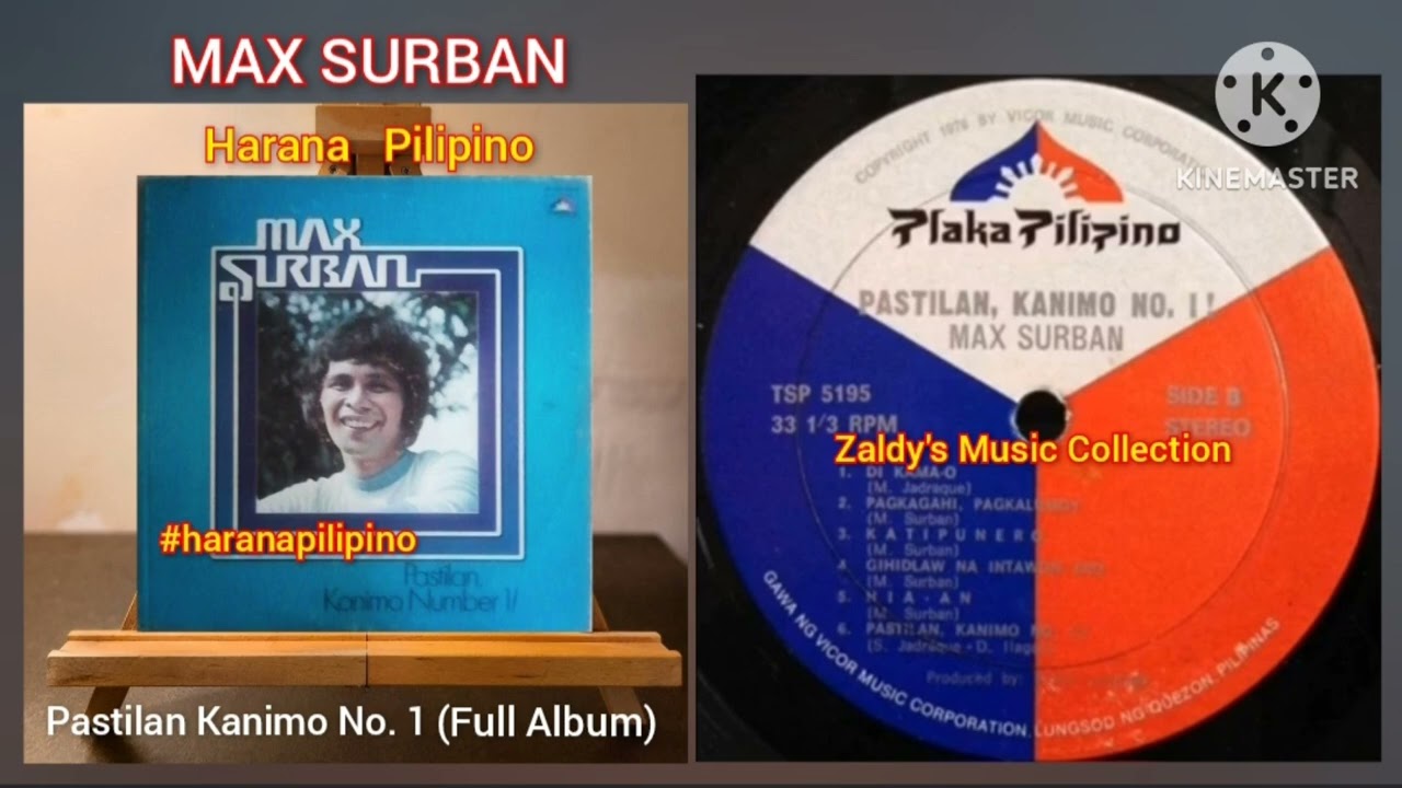 Pastilan Kanimo No. 1 Nonstop Music Vinyl Album - MAX SURBAN @HaranaPilipino