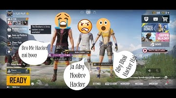 random player call me noob and i challenge for room 1v2 M24 TDM pubg mobile|!|They Call Me Hacker
