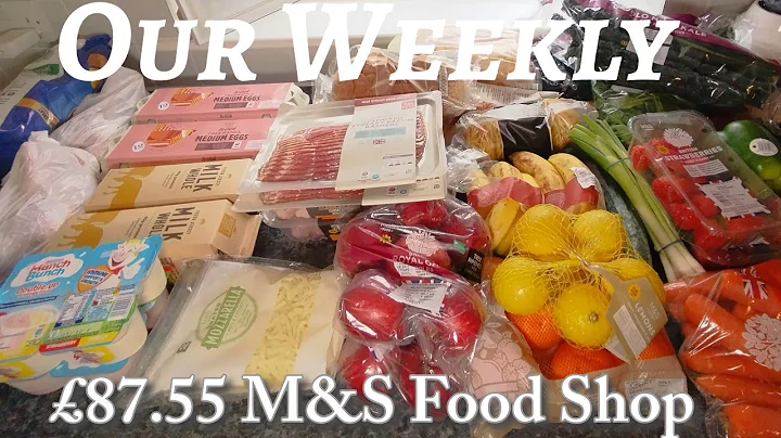 M&S Grocery Haul For Family Of 4 & Meal Plan