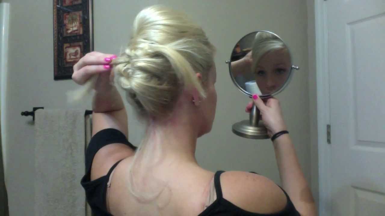 Updos For Straight Hair Youtube