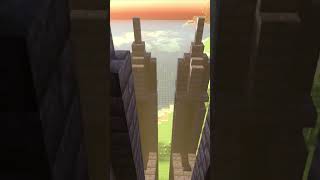 Panoramica della mia CATTEDRALE GOTICA#minecraft #minecraftbuilding #minecraftraytracing #cinematic