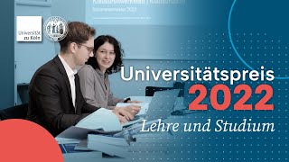 Universitätspreis 2022 // Lehre und Studium