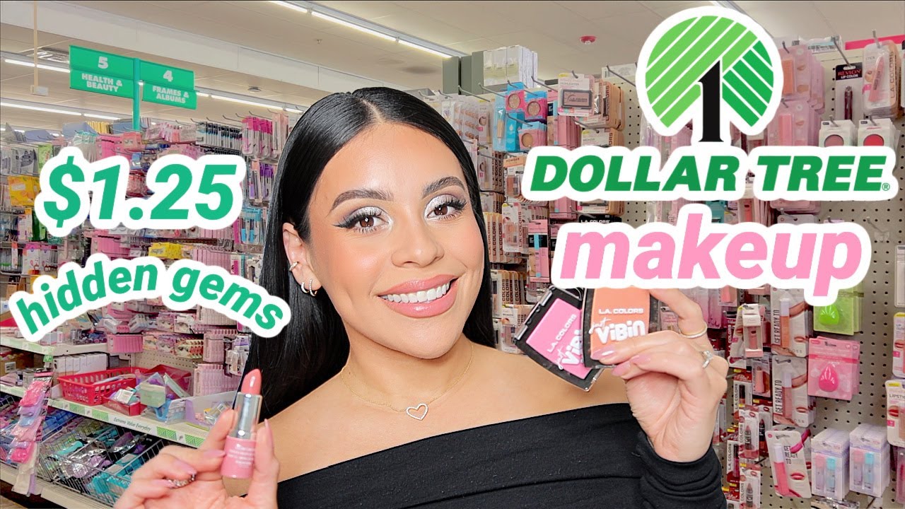 Dollar Tree Makeup Full Face 🤑 1.25 Makeup Deals YouTube