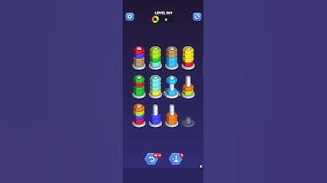 Nut Sort Gameplay - Level 369 | Sorting Puzzle Challenge #androidgaming #gamingcommunity #nutsort