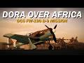 Convoy below! | DCS FW190 D-9 Dora Africa Strike Mission