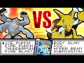 Which beats Pokemon Blue faster? Physical Alakazam versus Special Machamp