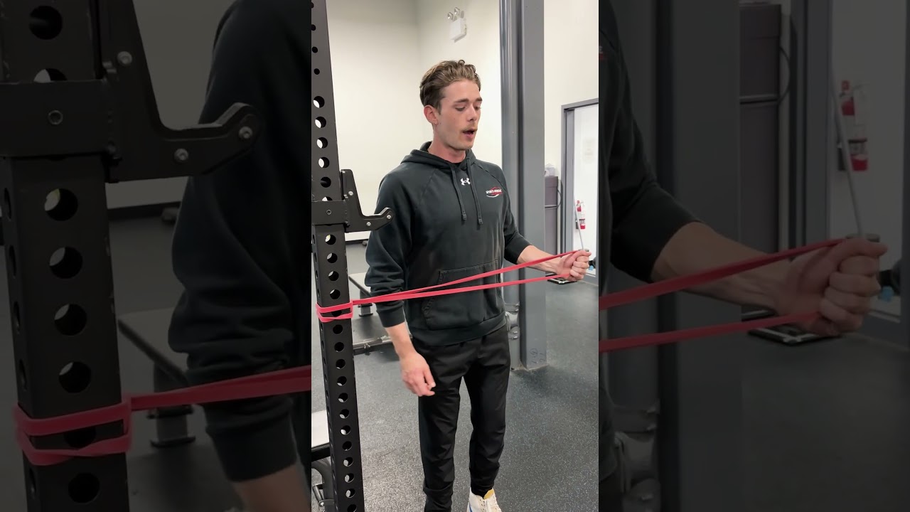 Banded External Rotation Exercise 