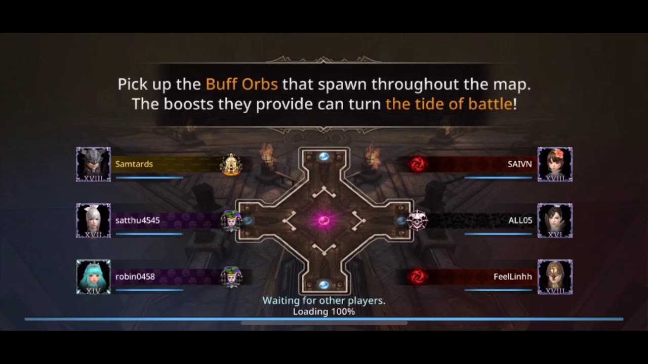 Darkness rises Warrior Team PvP 23 June