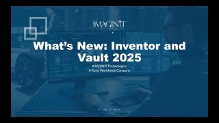 What's New Autodesk Inventor and Vault 2025