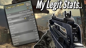 My Legit Modern Warfare 2 Stats...