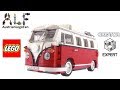 Lego creator 10220 volkswagen t1 camper van speed build