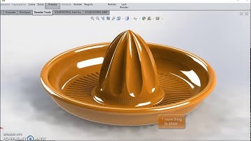 Solidworks   Citrus juicer - the power of Solidworks