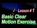 Badminton Lesson #1 - Basic Clear Motion Exercise